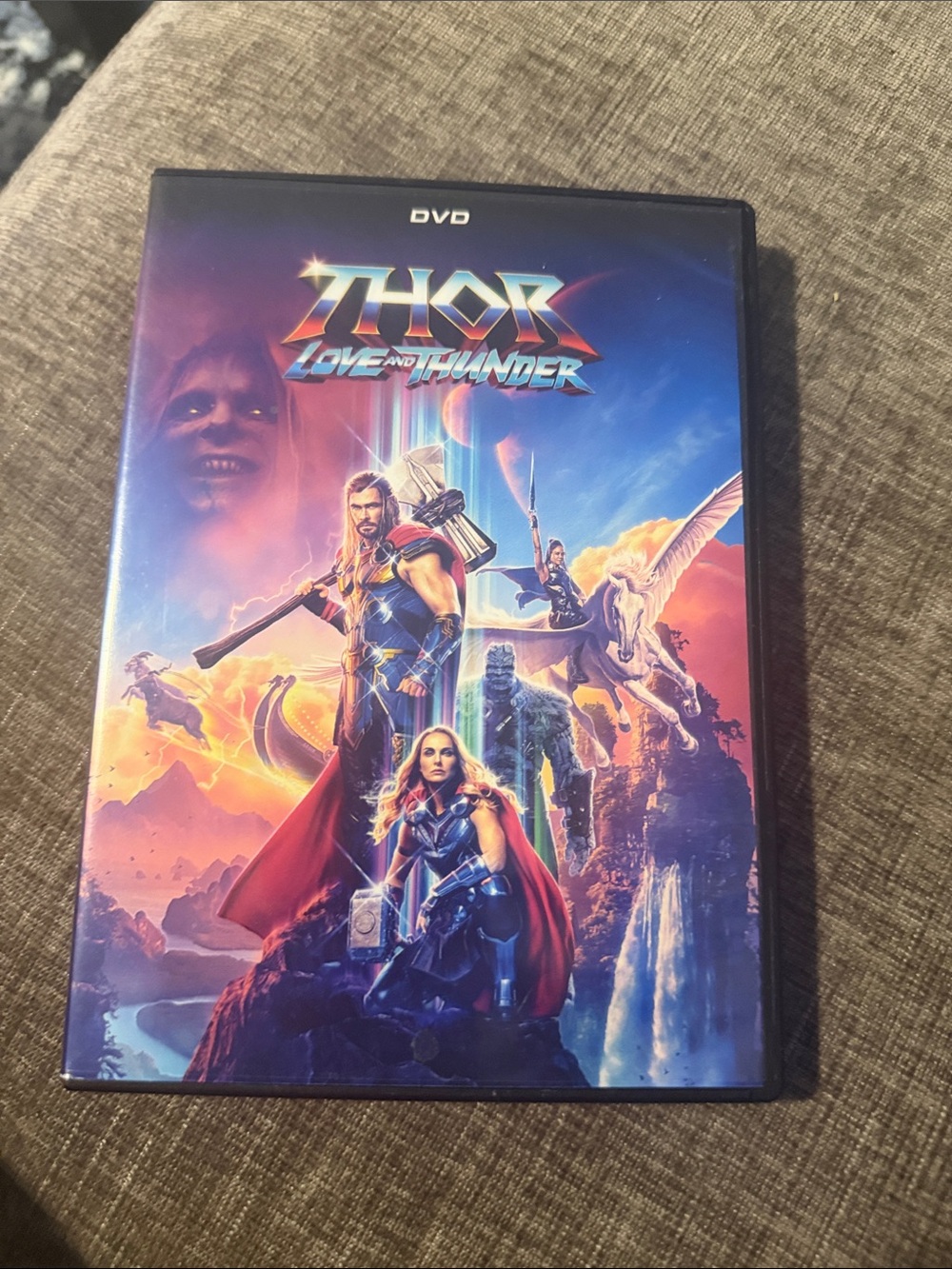 Marvel Thor: Love and‎ Thunder DVD - Blue / Purple Artwork